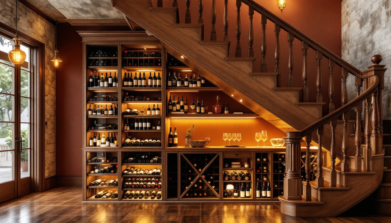 Comment fabriquer une cave à vin pratique sous un escalier - Vins ...
